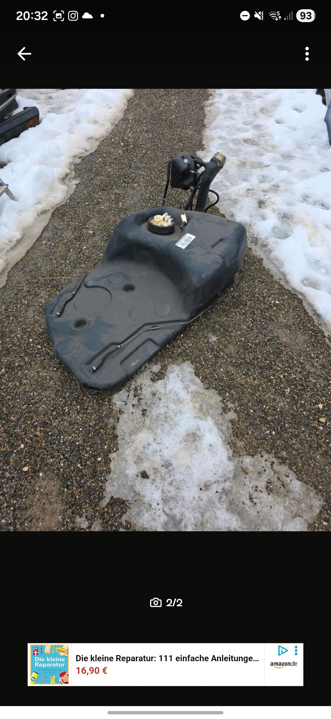 BMW E34 Touring Tank