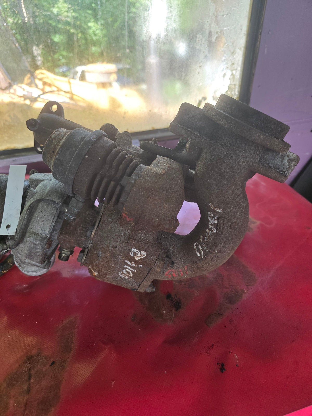 K14 Turbolader Golf 2 Krümmer ansaugschlauch K14
