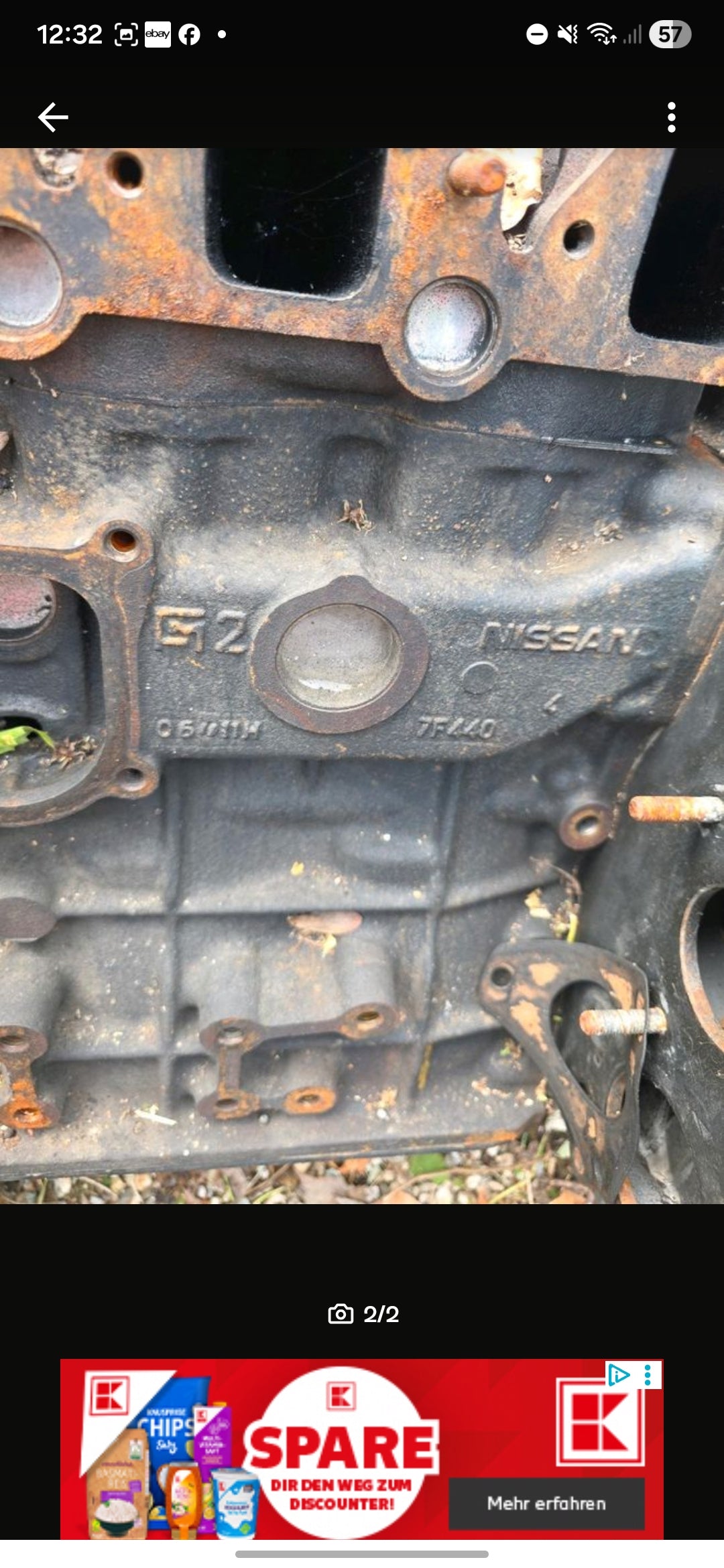 Terrano 2 motor Block mit Zylinderkopf rumpfmotor