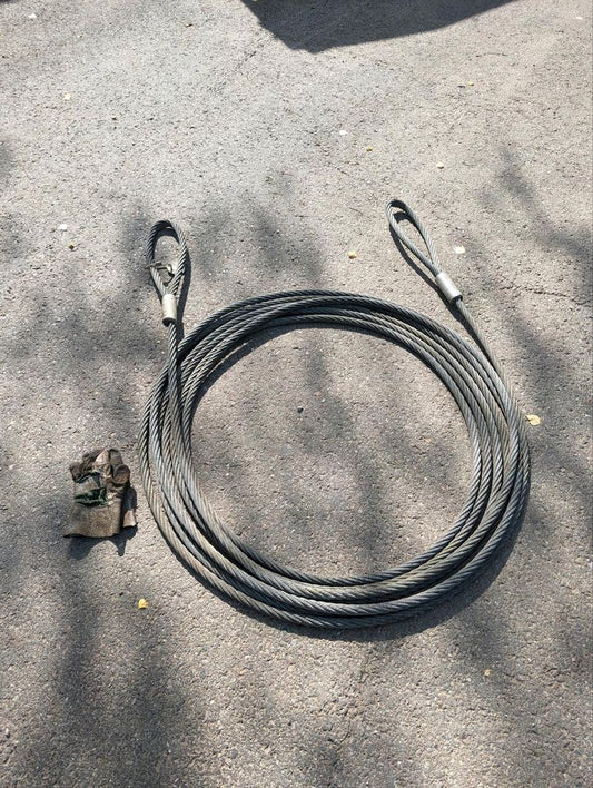 5000kg Stahlseil Wanner 22 meter