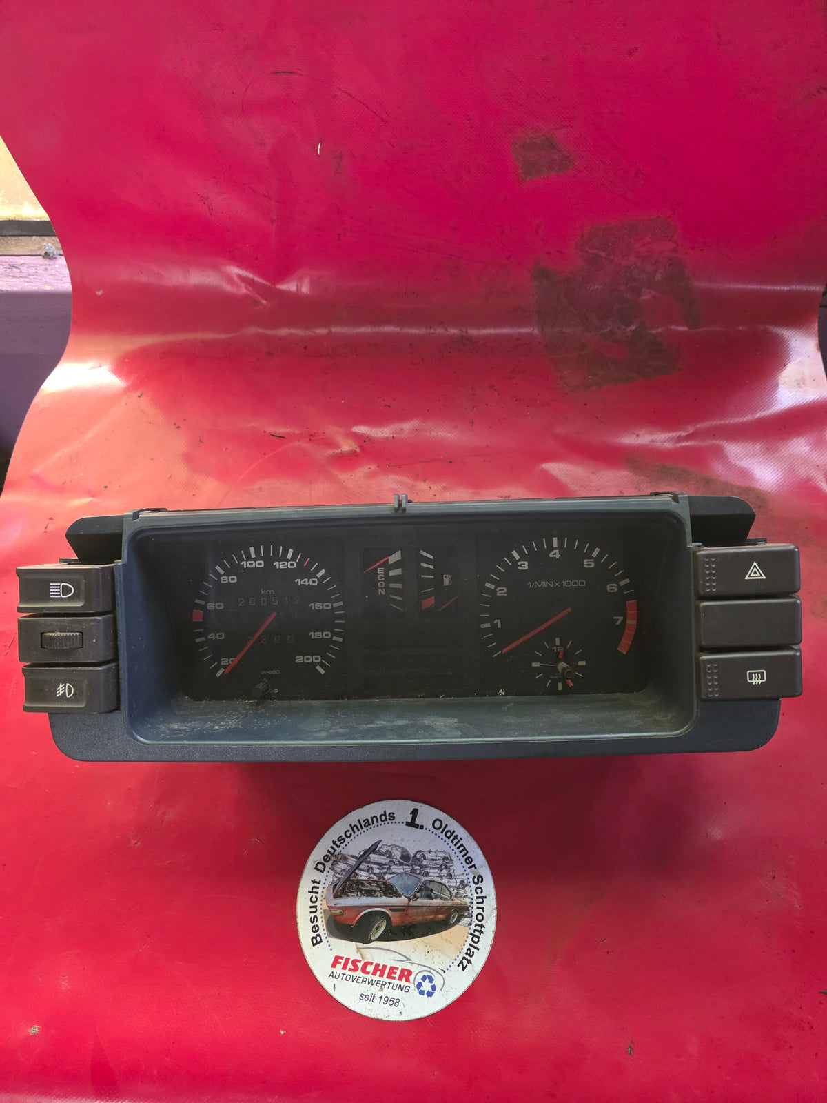 Audi 80 coupe typ81 Tacho mit Drehzahlmesser blau 811919036c