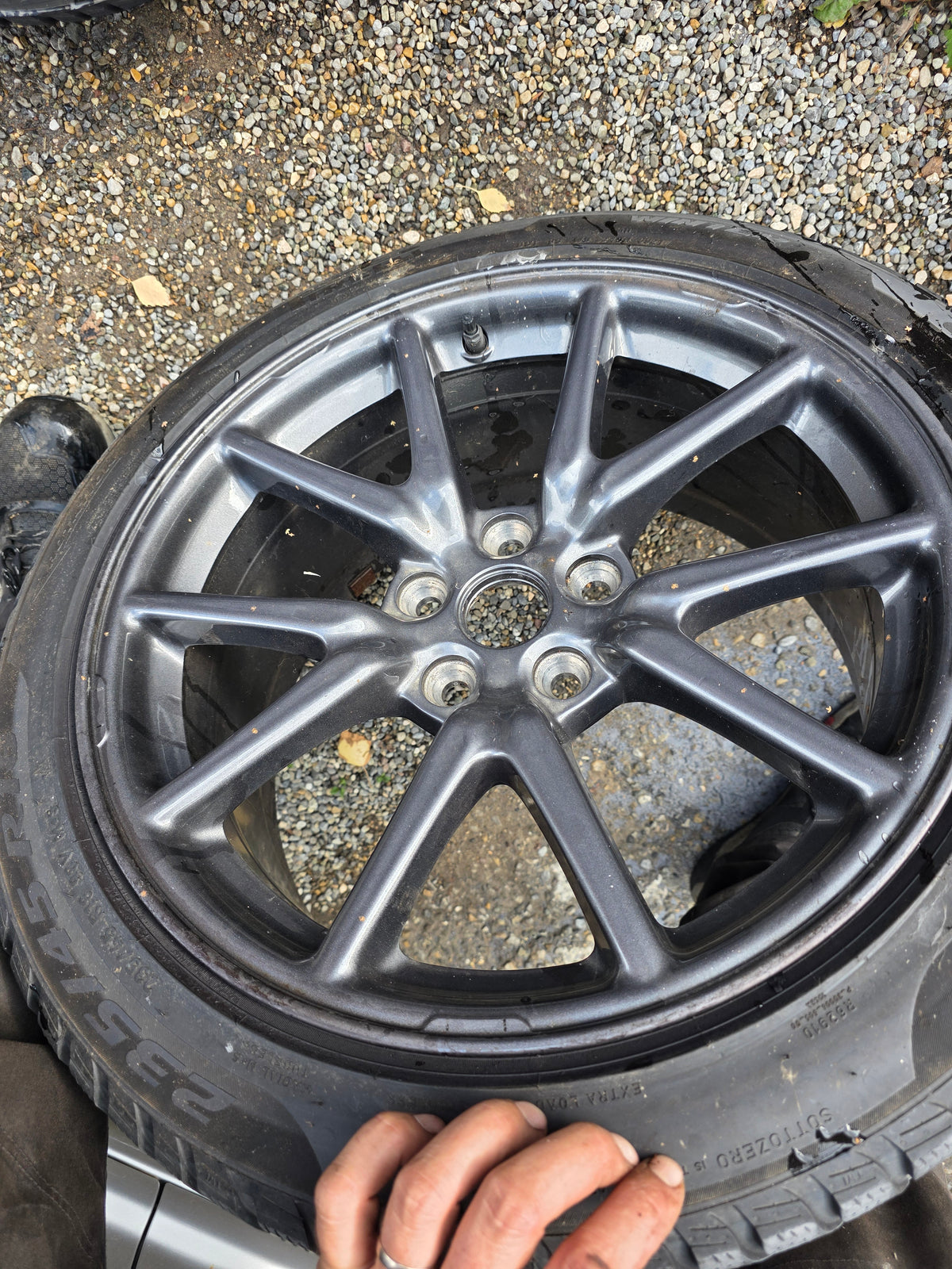 Original Tesla Model 3 Alufelge 18 Zoll 8,5Jx18 ET40 – 1044221-00-C