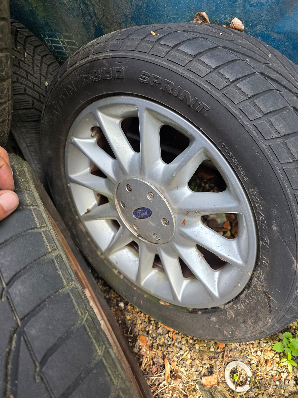 4x Original Ford Alufelgen 16 Zoll 6,5Jx16 ET52,5 – 225/40 R16