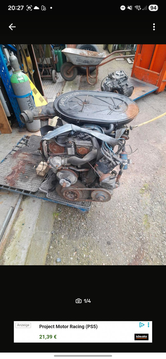 Mercedes w126 280S M110 Motor