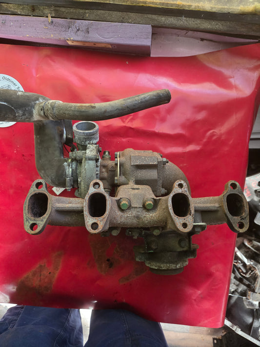 K14 Turbolader Golf 2 Krümmer ansaugschlauch K14