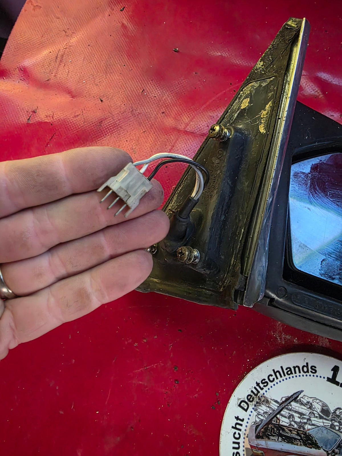 W123 Aussenspiegel Elektrisch Rechts